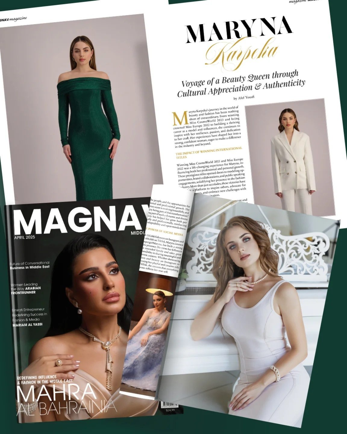 المودل / Maryna karpeka